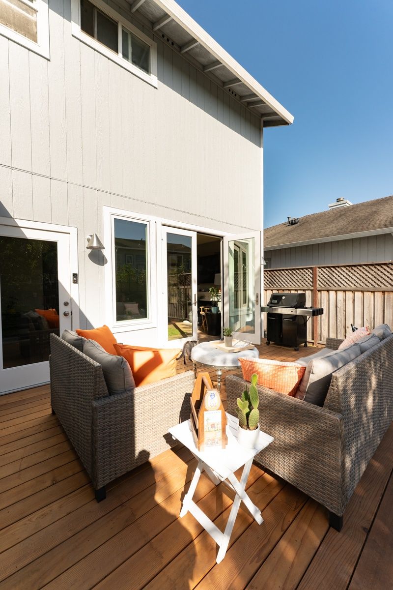 Home addition project in Sonoma County - interior and exterior view 5